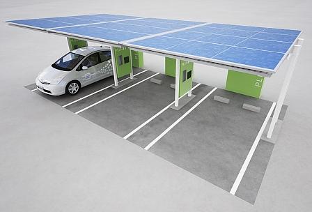Toyota Prius Plug-In Hybrid und Solarzellen