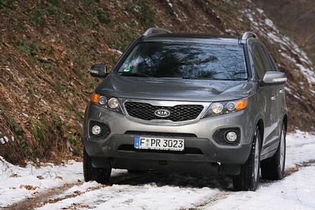 Praxistest: Kia Sorento 2.2 CRDI 4WD - Selbsttragend Praxistest: Kia Sorento 2.2 CRDI 4WD - Selbsttragend
