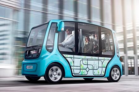 Rinspeed Micromax - Kleinbus mit Schwarm-Intelligenz