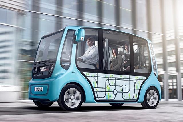 Rinspeed Micromax - Kleinbus mit Schwarm-Intelligenz
