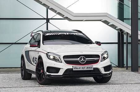 Mercedes Concept GLA 45 AMG - Grüne Hölle statt Stadtverkehr
