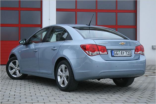 Das Design des Cruze wurde in Südkorea entwickelt
