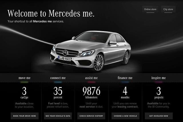 Neue Marke Mercedes Me - Mobilitätsdienstleister statt Autohersteller