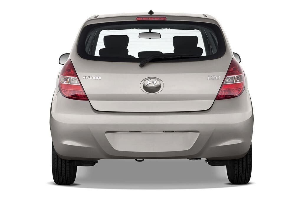 Hyundai I20 (Baujahr 2010) Classic 5 Türen Heckansicht