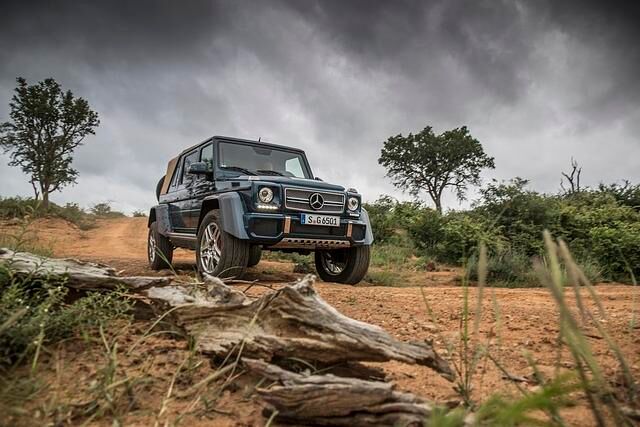 Genau wie der 4x4 zum Quadrat nutzt der G 650 die Portalachsen von Unimog & Co 