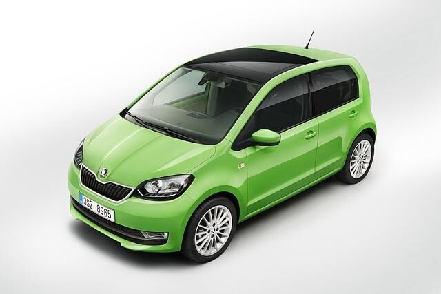 Neu im Citigo-Programm ist die Außenfarbe Kiwigrün