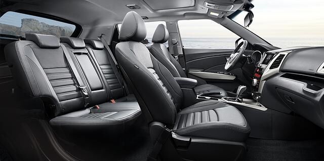 Im Innenraum bietet der Ssangyong Tivoli gute Platzverhältnisse