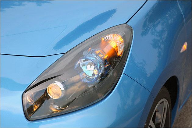 Das blaue Licht soll dynamisch wirken