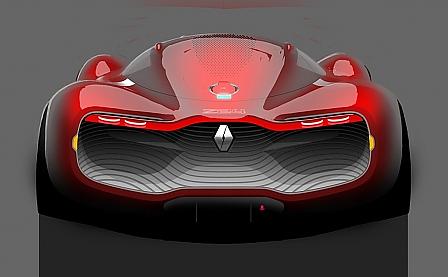 Renault DeZir Concept Car