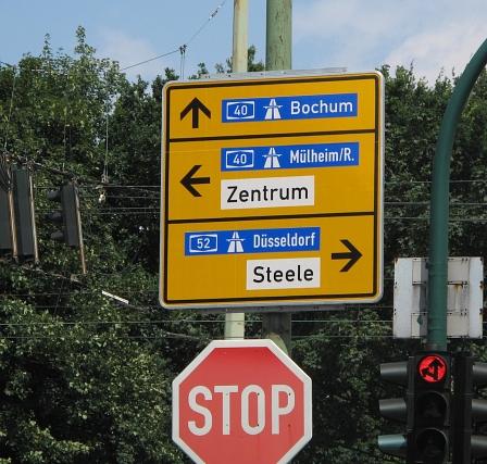 Aktion Still-Leben Autobahn A 40