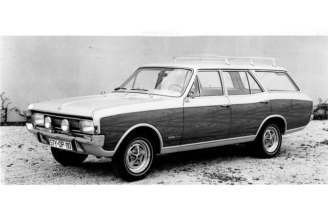Opel Commodore Voyage. Kombistudie von 1968