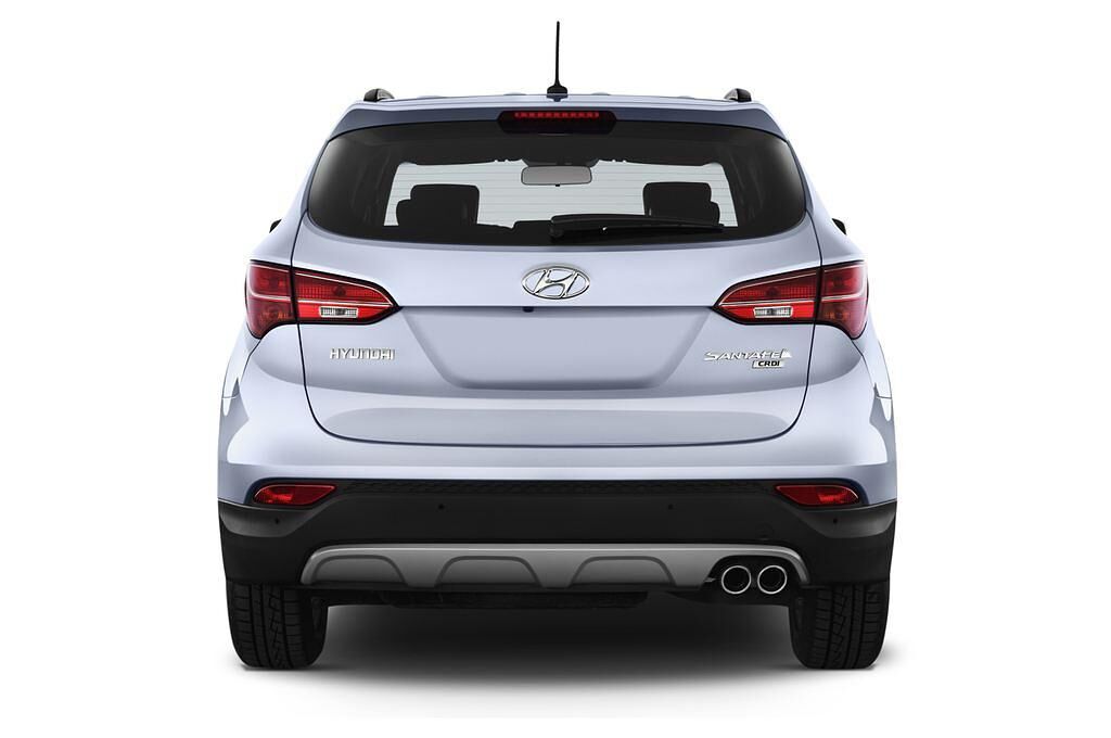 Hyundai Santa Fe (Baujahr 2013) Premium 5 Türen Heckansicht