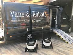 Transporter-Branche - Wenn der Post-Roboter zweimal klingelt