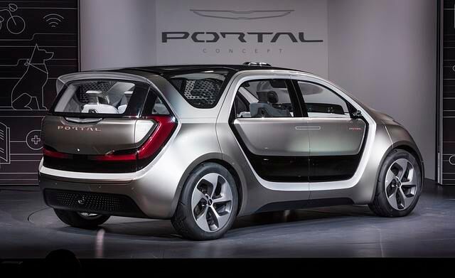 Der Sechsitzer Chrysler Portal bietet dank großer Glasflächen einen lichtdurchfluteten Innenraum