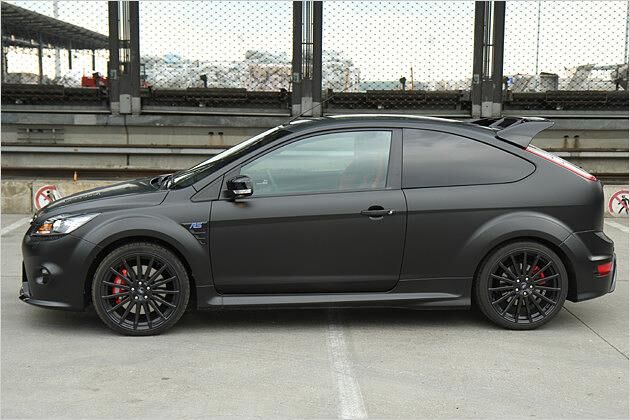Der matte Look kommt durch eine 3M-Folierung zustande