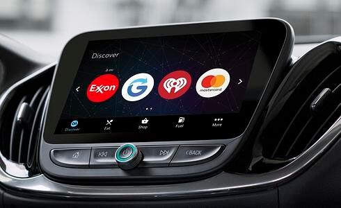 Werbung im Auto - Shopping-Tipps am Steuer