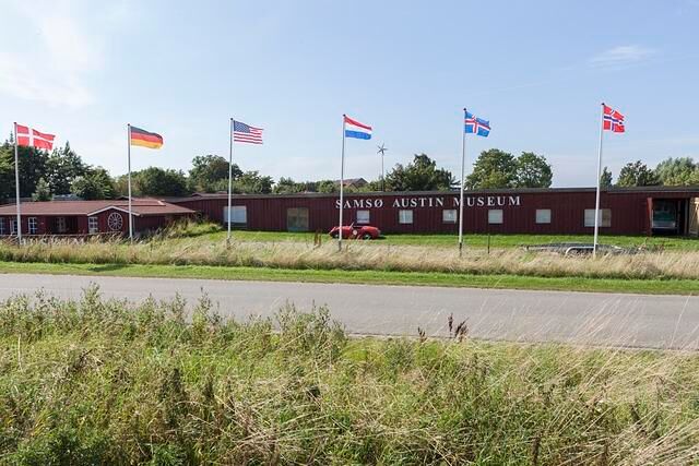 Nach eigener Aussage handelt es sich bei der Sammlung auf der dänischen Insel Samsö um das weltweit größte Austin-Museum - besonders viele gibt es wohl auch nicht