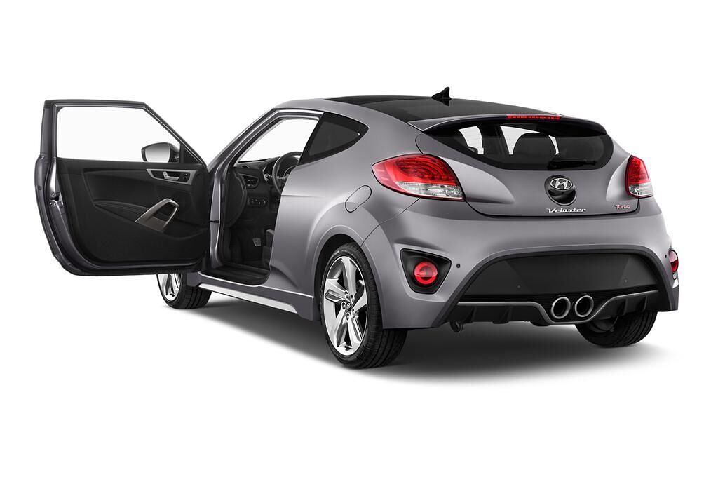 Hyundai Veloster (Baujahr 2015) Premium 3 Türen Tür geöffnet