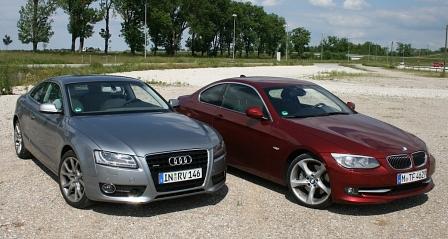 Audi A5 - BMW 3er Coupé