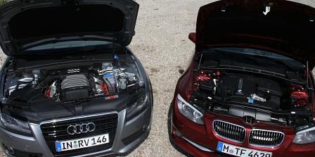 Audi A5 - BMW 3er Coupé