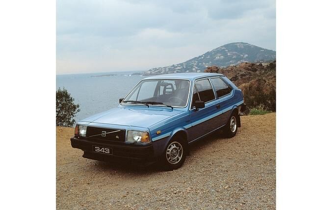 1980 brachte Volvo das Sondermodell 343 Blue Special mit Chromrädern, blauer Sonderlackierung und GT-Streifen