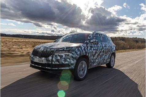 Platz ist im Skoda Karoq reichlich vorhanden