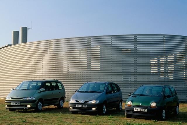 Die Renault-Raum-Flotte