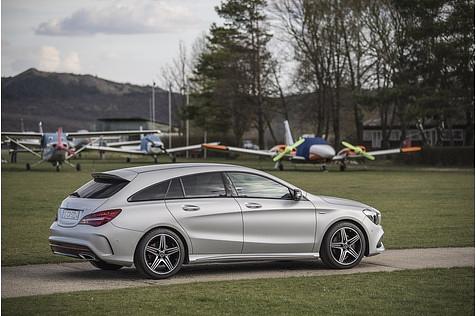 Mercedes CLA 250 4matic - bietet deutlich mehr Platz im Fond als der normale CLA