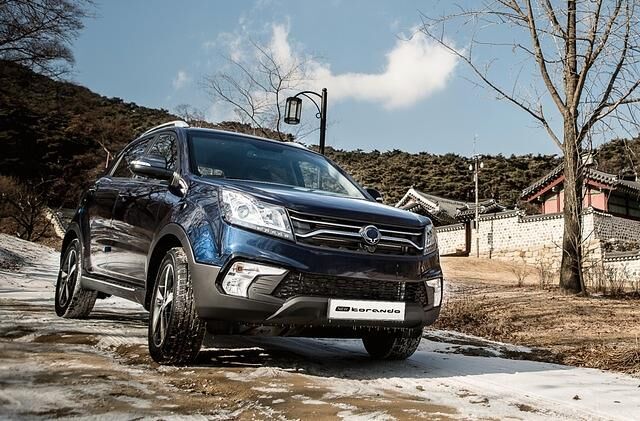 Mit seinem veränderten Frontdesign wirkt der Ssangyong Korando robuster als bisher