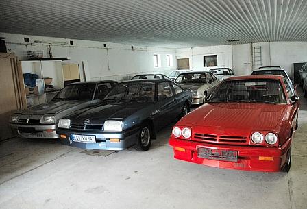 Opel Manta Sammlung Uwe Worschech