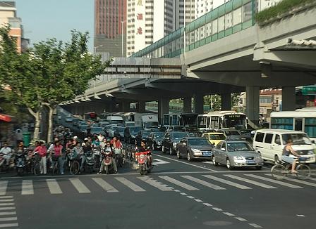 Autofahren in China: Shanghai