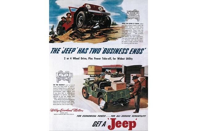 Auf Platz 2: Jeep CJ ab 1947