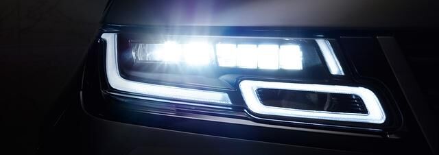 Ausdrucksstark: Die LED-Scheinwerfer mit Laser-Fernlicht bieten einen hohen Wiedererkennungswert