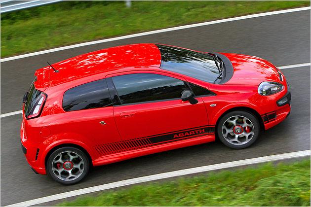 Ab 19.400 Euro zu haben: Der Abarth Punto Evo bietet einen extrem günstigen Einstieg in die Welt der sportlichen Fahrzeuge
