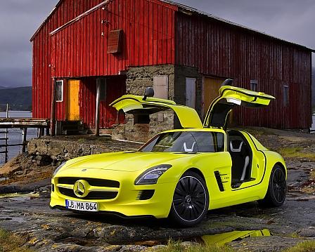 Mercedes SLS E-Cell