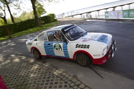Unterwegs auf Sekundenjagd im Skoda 130 RS