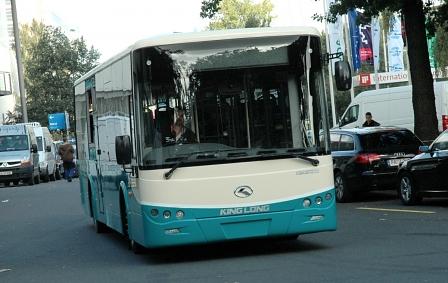 IAA für Nutzfahrzeuge 2010: Kinglong-Bus aus China
