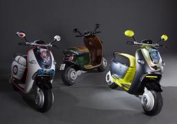 Elektro-Roller von Smart und Mini - Adieu Töff-Töff