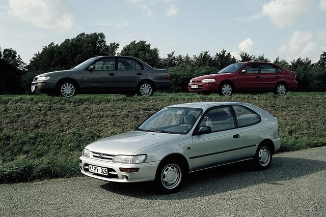 Toyota Corolla Modellpalette 1992