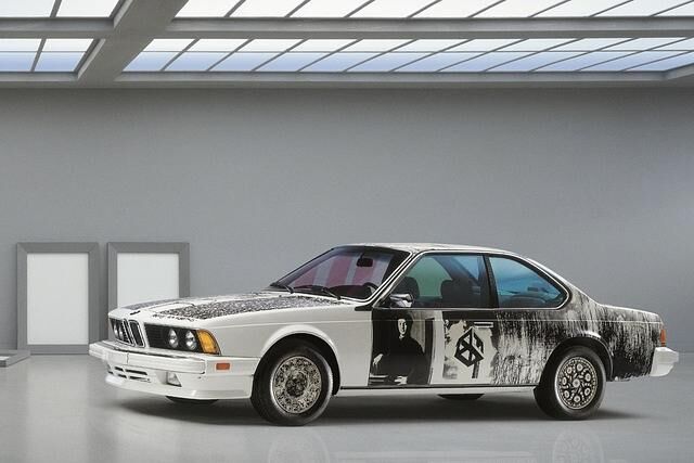 BMW 6er Coupé E24 als 635 CSi ArtCar von 1986