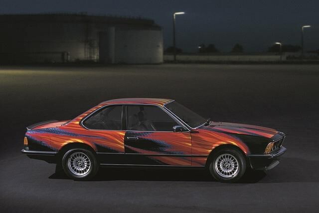 BMW 6er Coupé E24 als 635 CSi ArtCar von 1982