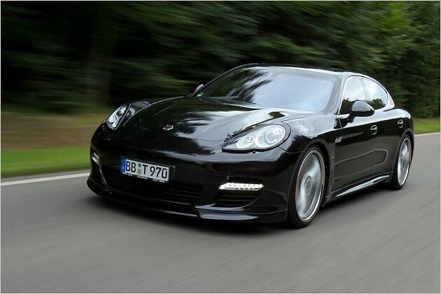 Mit dezenten optischen Änderungen unterwegs: Der TechArt Porsche Panamera Turbo
