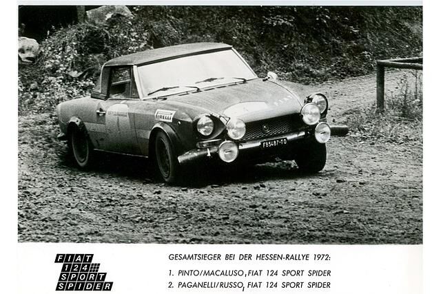 Gesamtsieger bei der Hessen Rallye 1972
