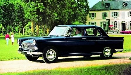Peugeot 404 Werbung 1962