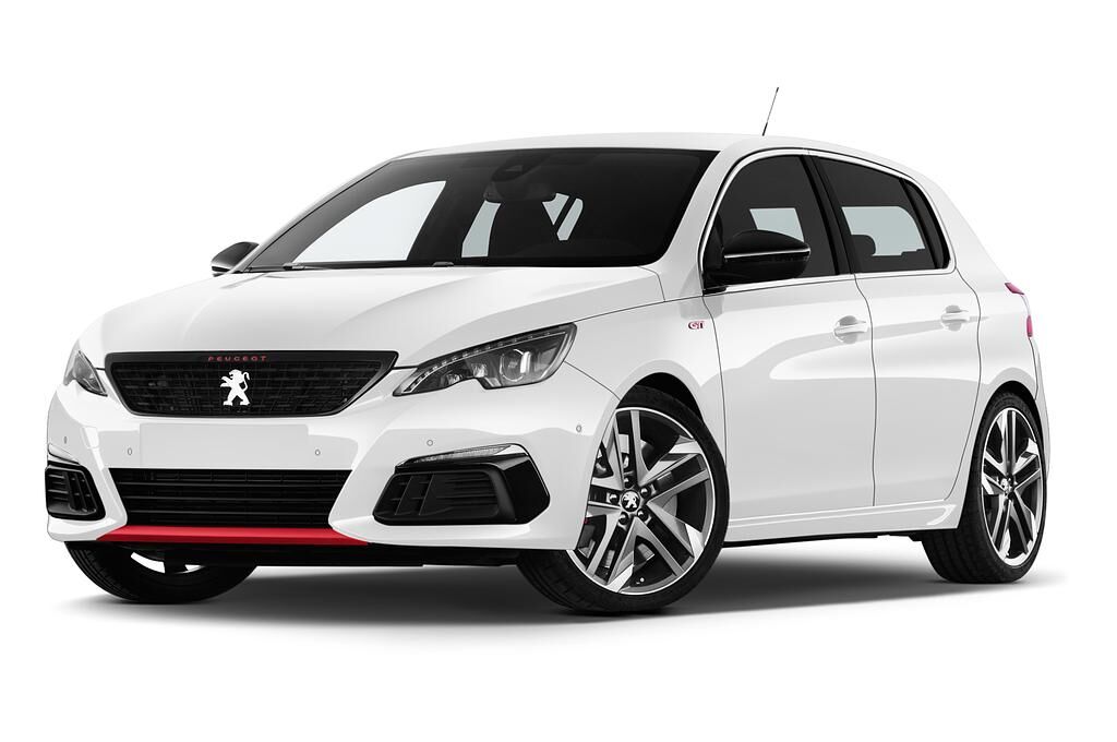 Peugeot 308 GTi (Baujahr 2018) GTi by Peugeot Sport 5 Türen seitlich vorne mit Felge