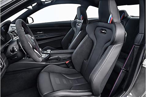 BMW M4 CS - bequeme Sportsitze