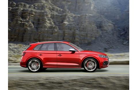 Der Audi SQ5 3.0 TFSI ist 4,67 Meter lang
