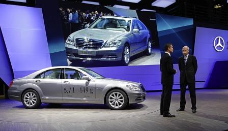 Mercedes auf dem Autosalon Paris 2010