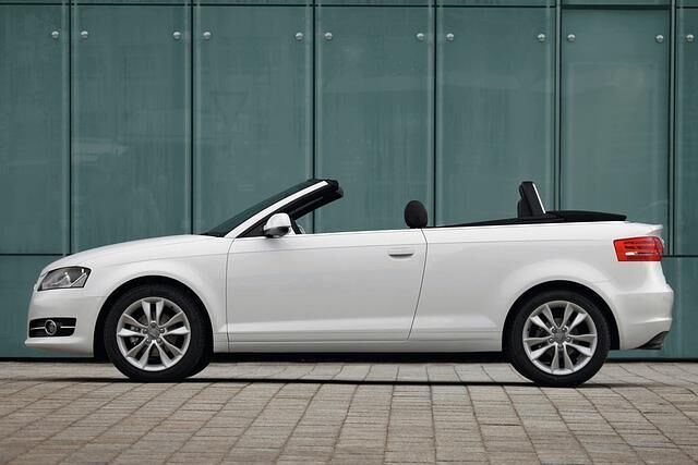 Der offene Audi war technisch ein enger Verwandter des Golf Cabriolets