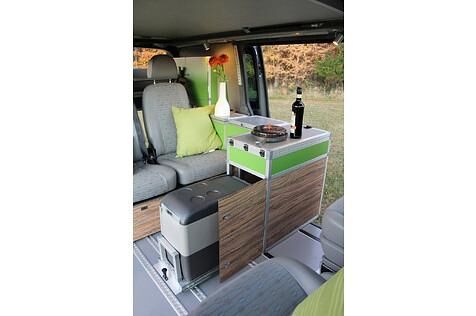 VW T6 Terracamper - Platz für zwei bis fünf Personen